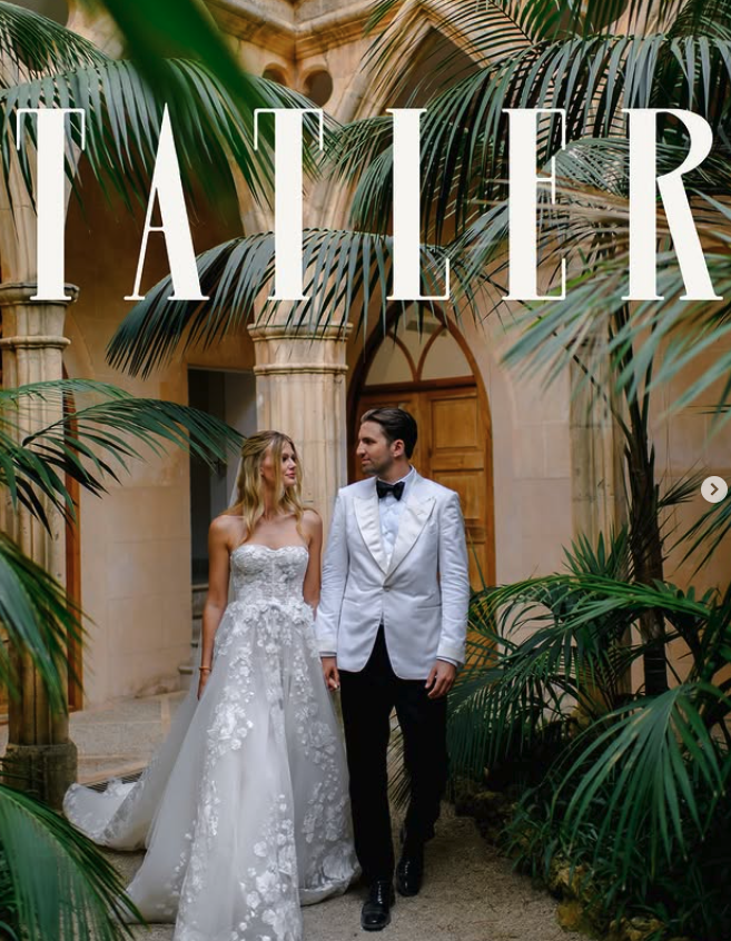 As seen in Tatler — a Mallorca wedding